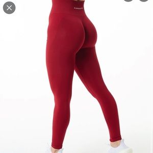 Alphalete amplify Scarlet leggings